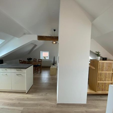 Helle 2 Zi. Wohnung nähe Flughafen München Haimhausen  Exterior foto