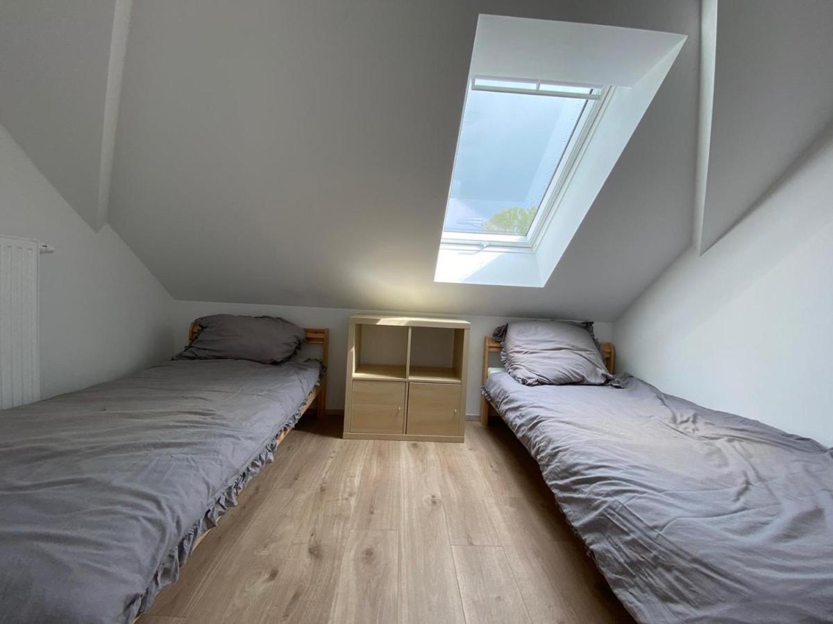 Helle 2 Zi. Wohnung nähe Flughafen München Haimhausen  Exterior foto