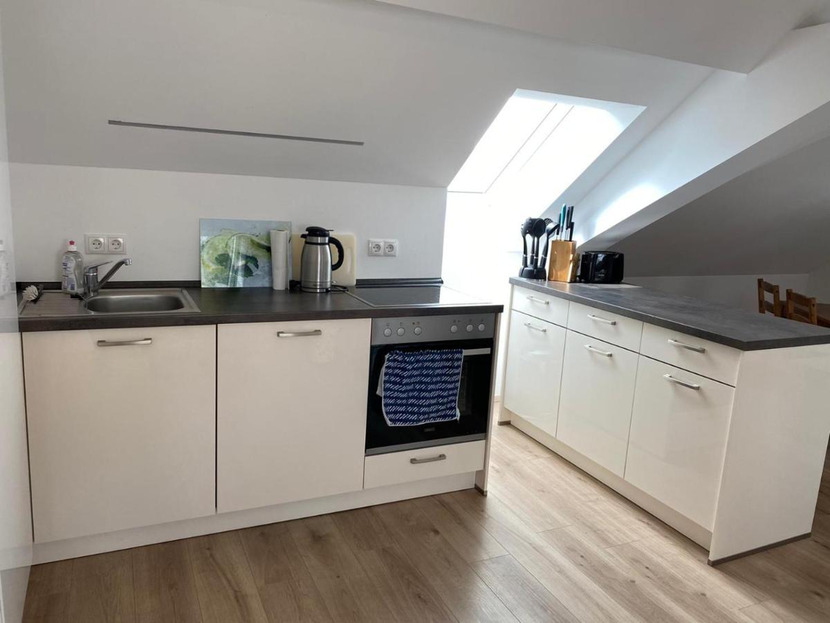 Helle 2 Zi. Wohnung nähe Flughafen München Haimhausen  Exterior foto